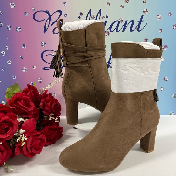 🍁SUPER SALE MICROSUEDE FRINGE BOOTS - Picture 3 of 12